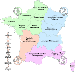 regions de france